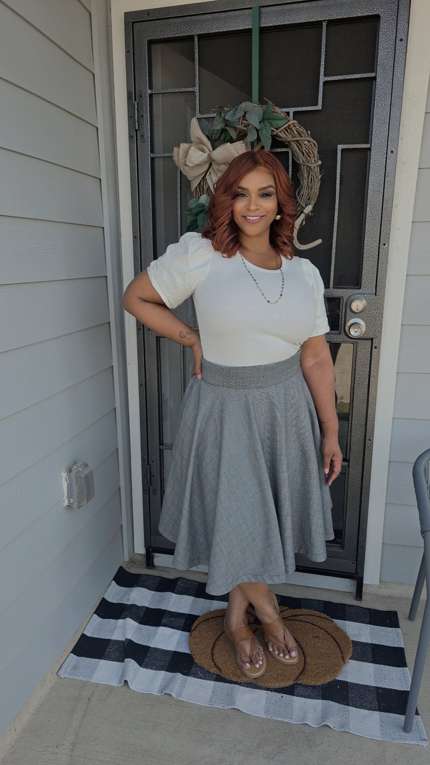 Simply A-Line ⏳ Waist Shaping Skirt