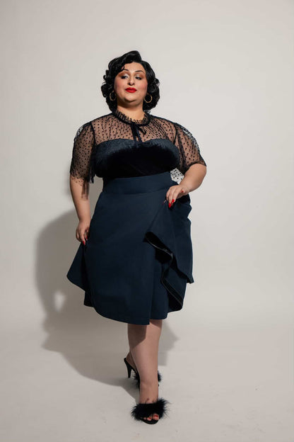 "Pin Me Up" Shapewear Skirt