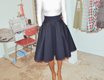 "Pin Me Up" Shapewear Skirt