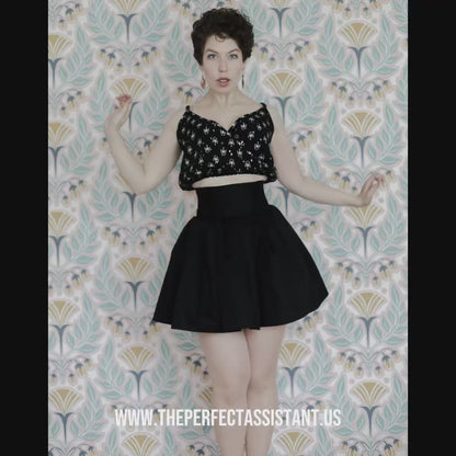Dropped Waist Skirt