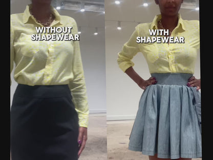 "Pin Me Up" Shapewear Skirt